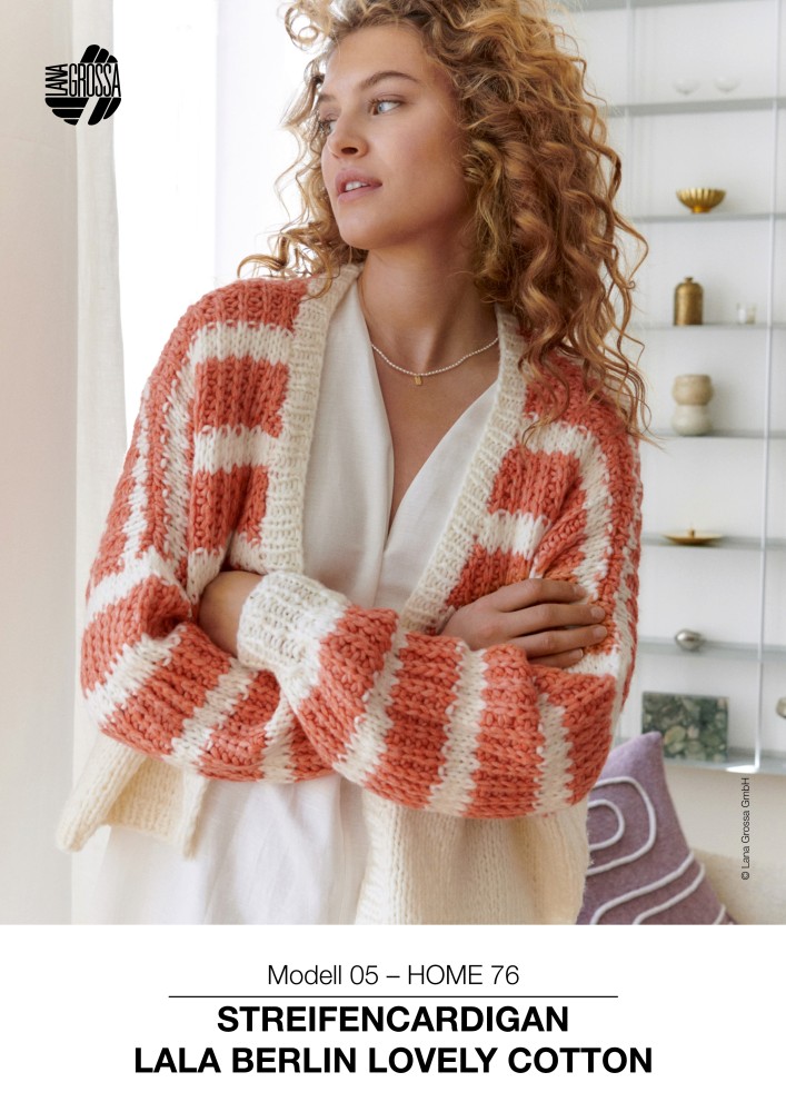 Streifencardigan Lala Berlin Lovely Cotton