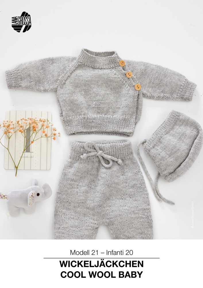 Wickeljäckchen Cool Wool Baby