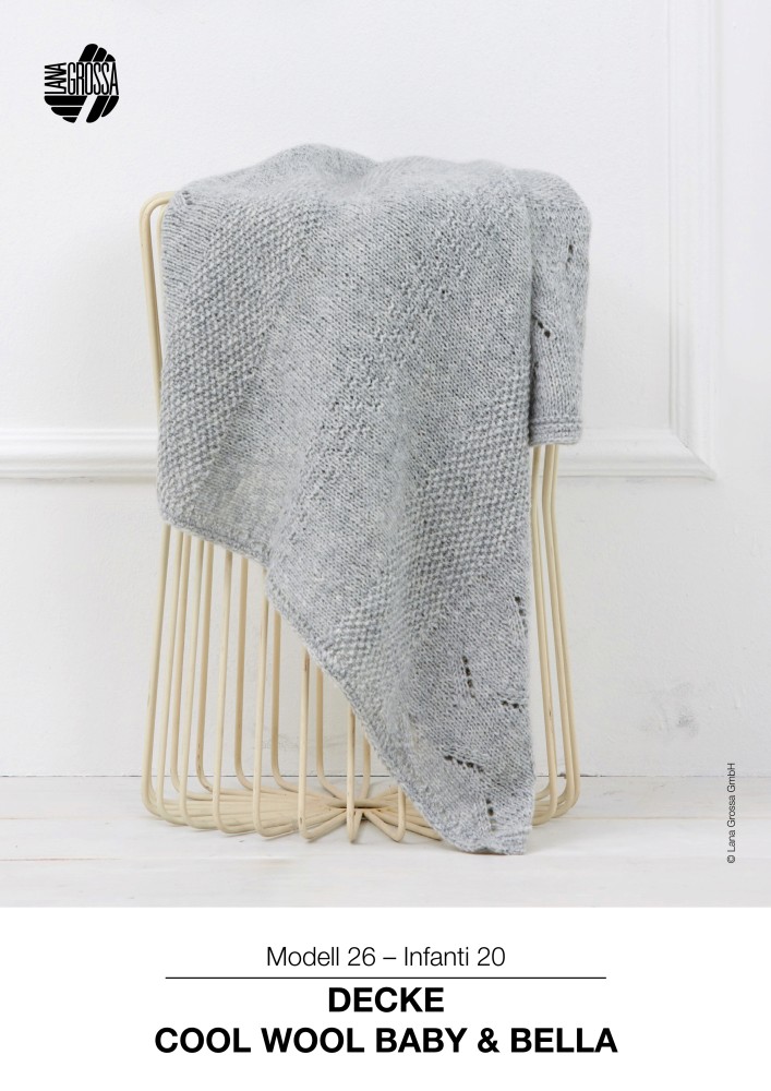 Decke Infanti 20 aus Cool Wool Baby & Bella