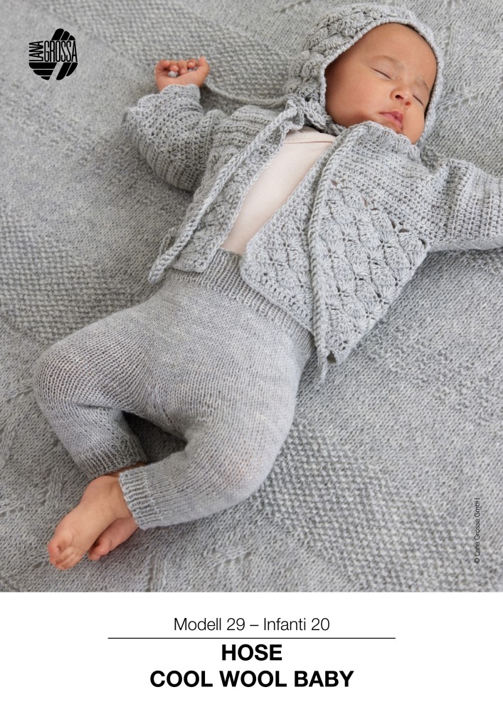 Hose aus Cool Wool Baby für Neugeborene