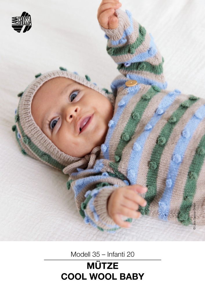 Mütze Cool Wool Baby Modell 35 – Infanti 20
