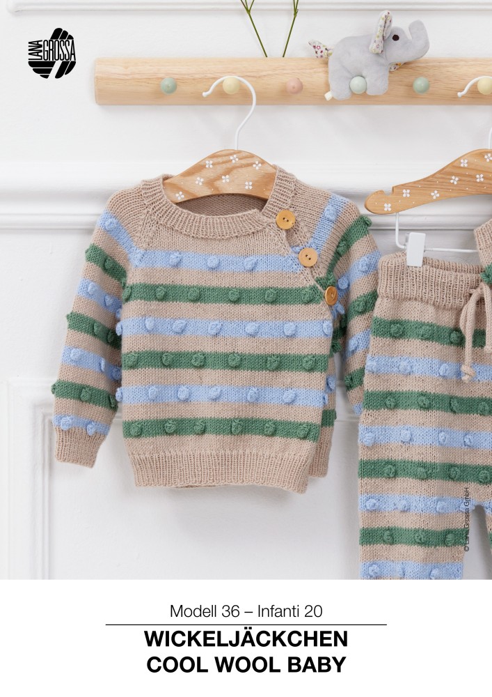 Wickeljäckchen Cool Wool Baby