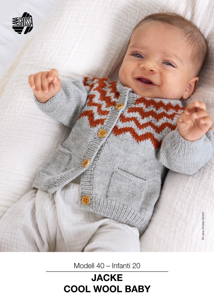 Jacke Infanti 20 aus Cool Wool Baby