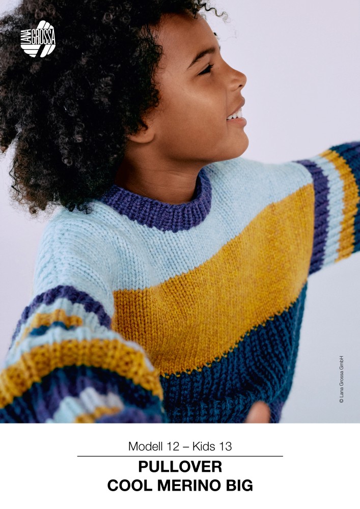 Pullover Cool Merino Big für Kinder