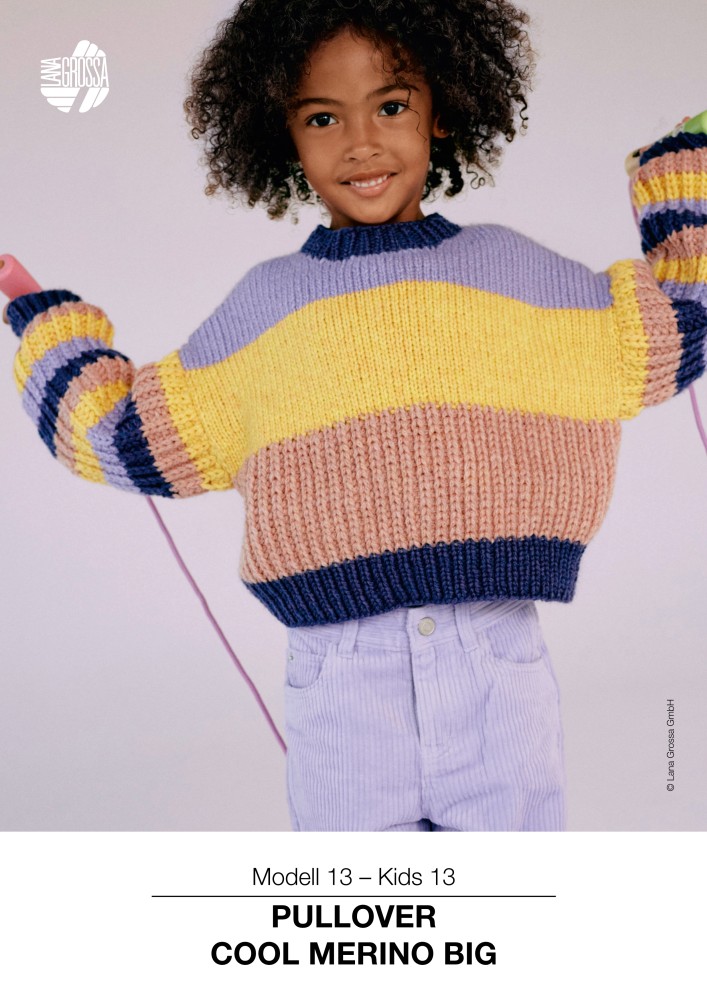Pullover Cool Merino Big für Kinder