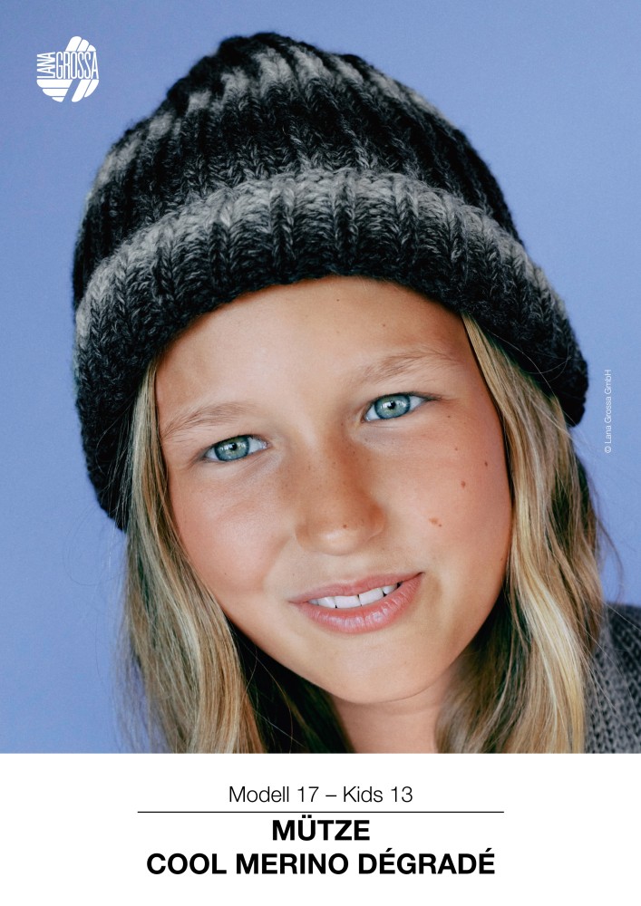 Mütze Cool Merino Dégradé Kinder