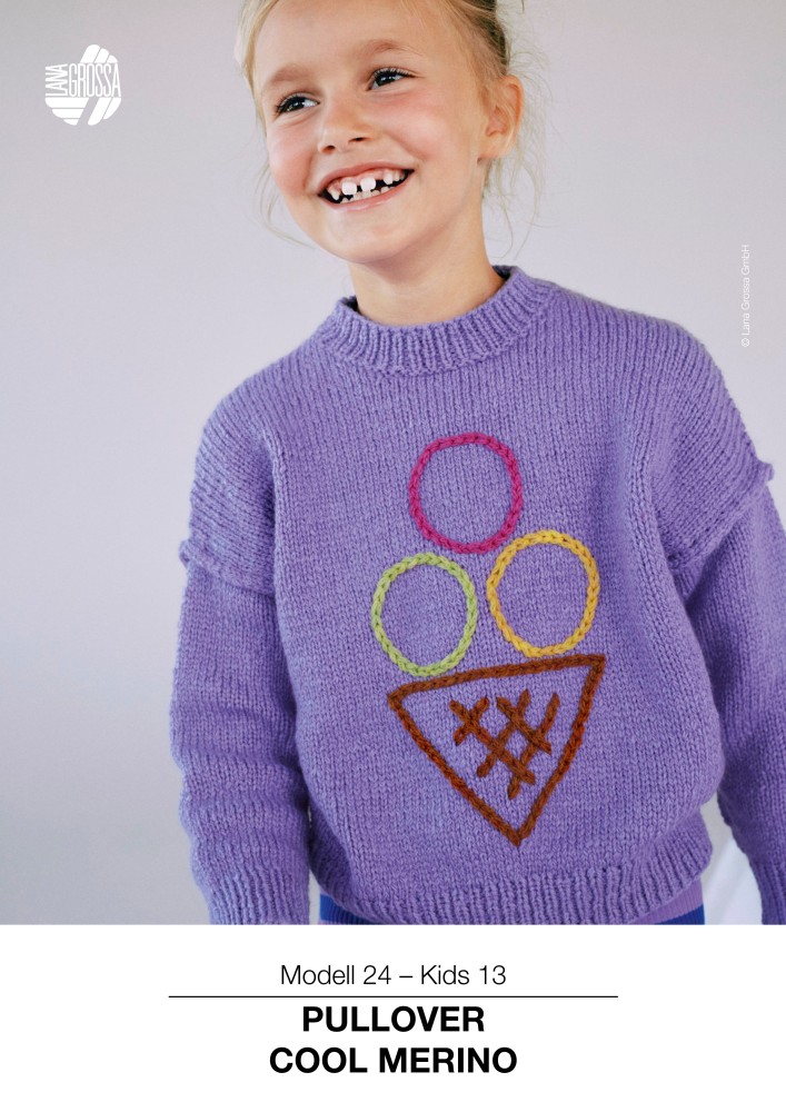 Pullover Kids 13 aus Cool Merino