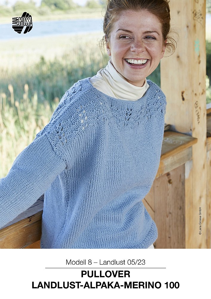 Pullover Landlust-Alpaka-Merino 100