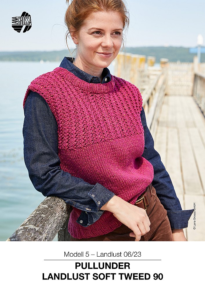 Pullunder Landlust Soft Tweed 90