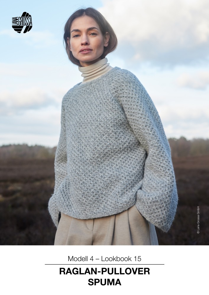 Raglan-Pullover Spuma