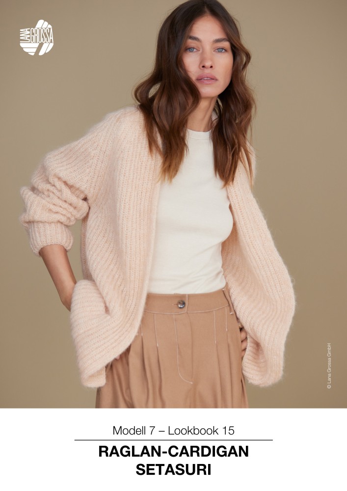 Raglan-Cardigan Setasuri