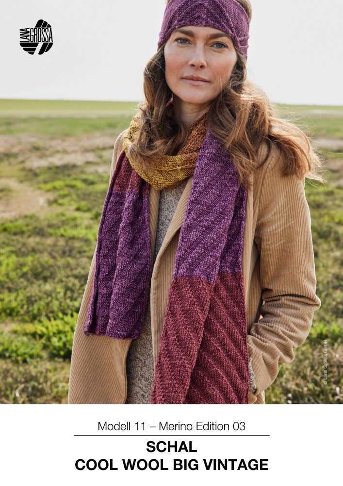 Schal Cool Wool Big Vintage