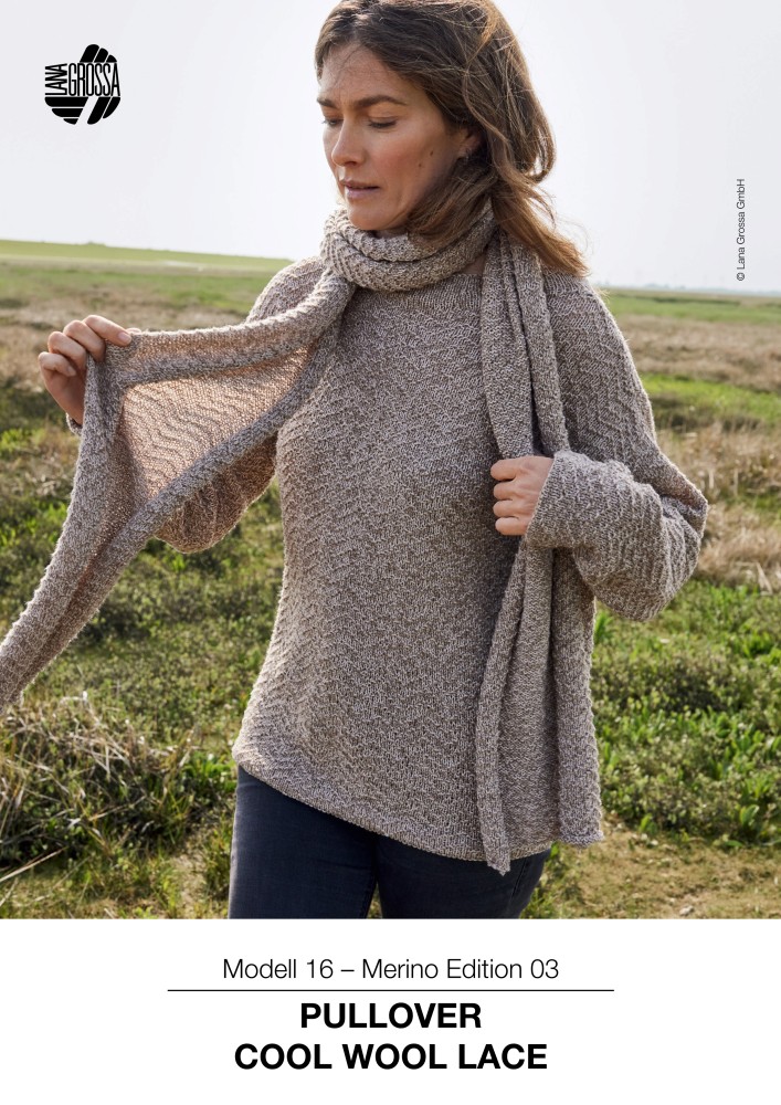 Pullover Cool Wool Lace