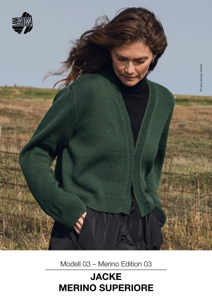 Jacke Modell 03 – Merino Edition 03