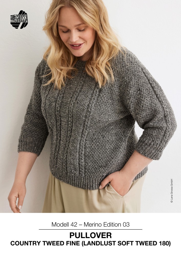 Pullover Modell 42 – Merino Edition 03