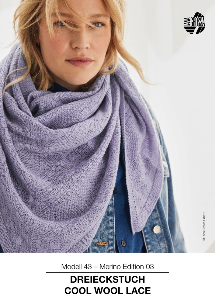 Dreieckstuch Cool Wool Lace