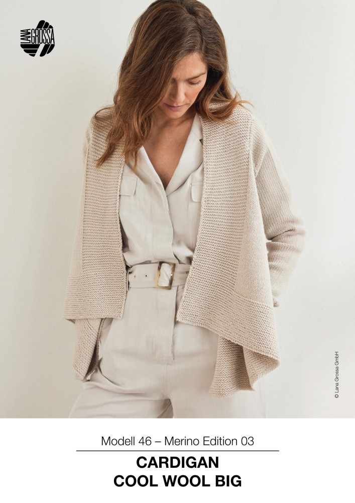 Cardigan Cool Wool Big
