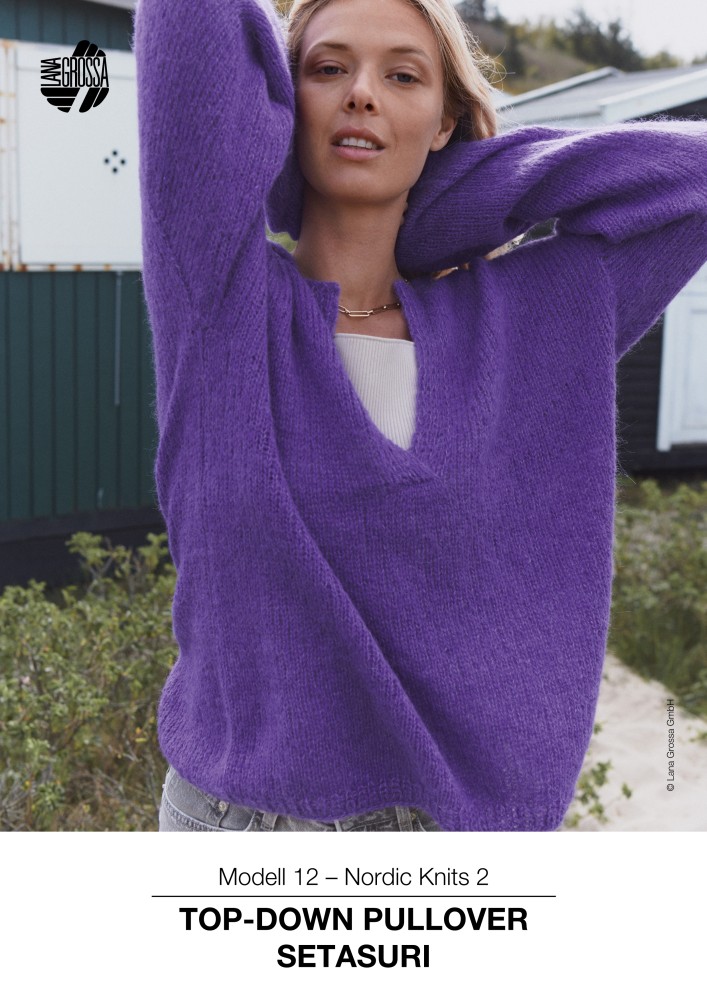 Top-Down Pullover Setasuri