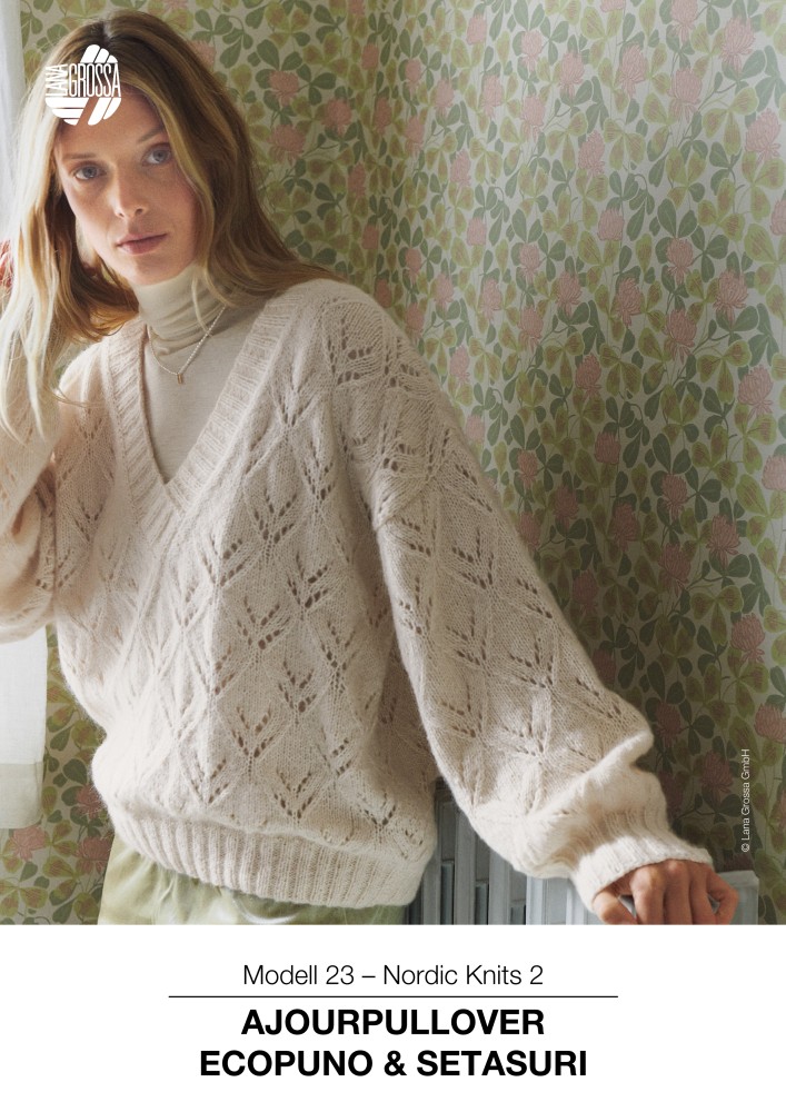 Ajourpullover Ecopuno & Setasuri