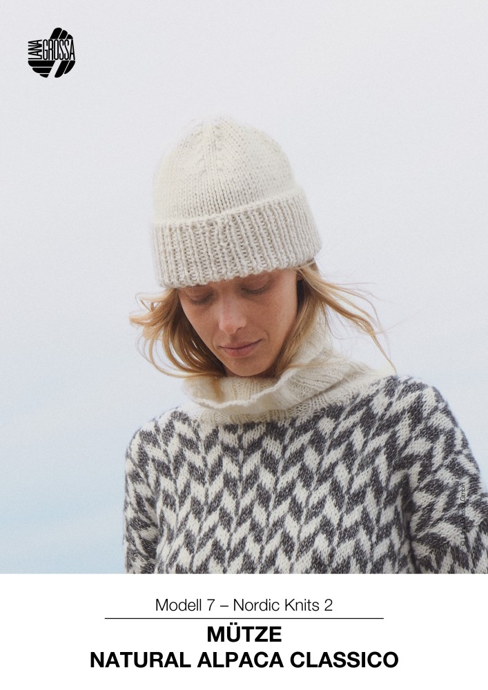 Mütze Natural Alpaca Classico