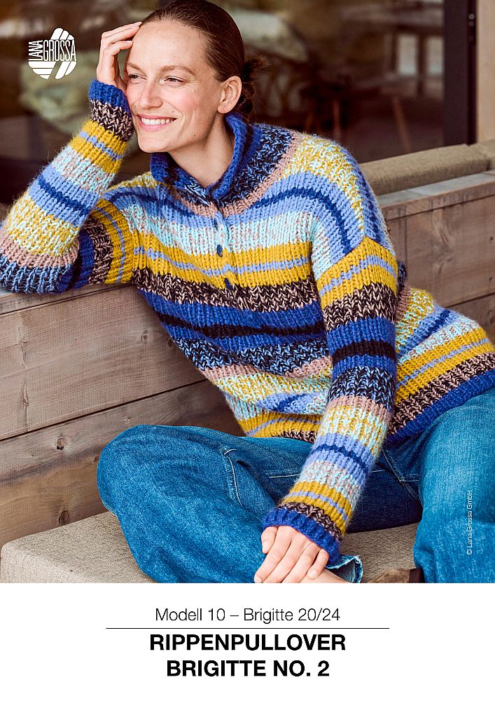 Rippenpullover Brigitte No. 2