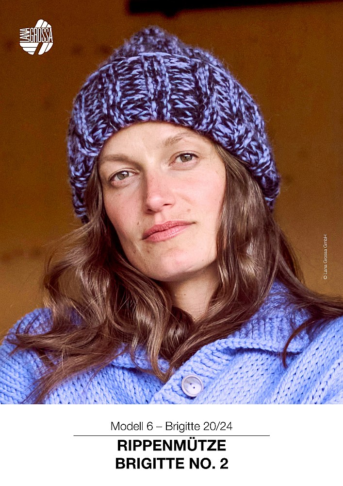 Rippenmütze Brigitte No. 2