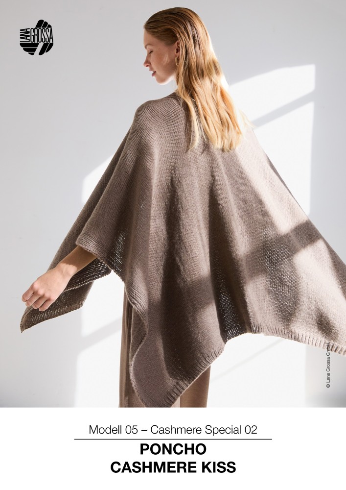 Poncho Cashmere Kiss