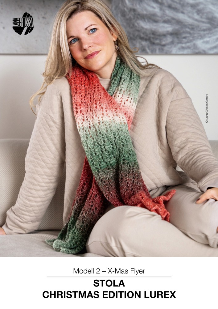 Stola Christmas Edition Lurex
