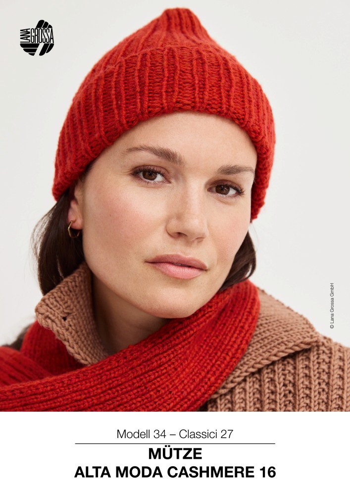 Mütze Alta Moda Cashmere 16