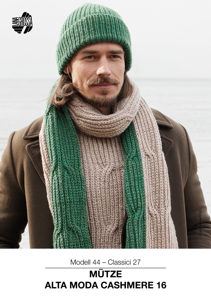 Mütze Alta Moda Cashmere 16