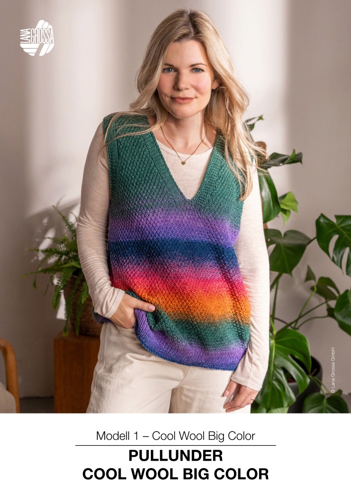 Pullunder Cool Wool Big Color