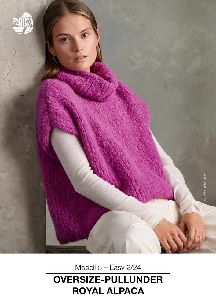 Oversize-Pullunder Royal Alpaca