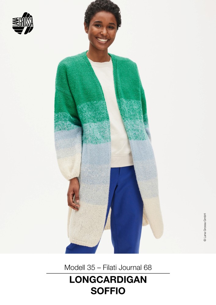 Longcardigan SOFFIO