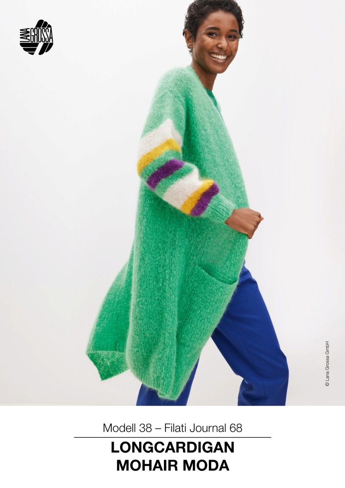 Longcardigan Mohair Moda