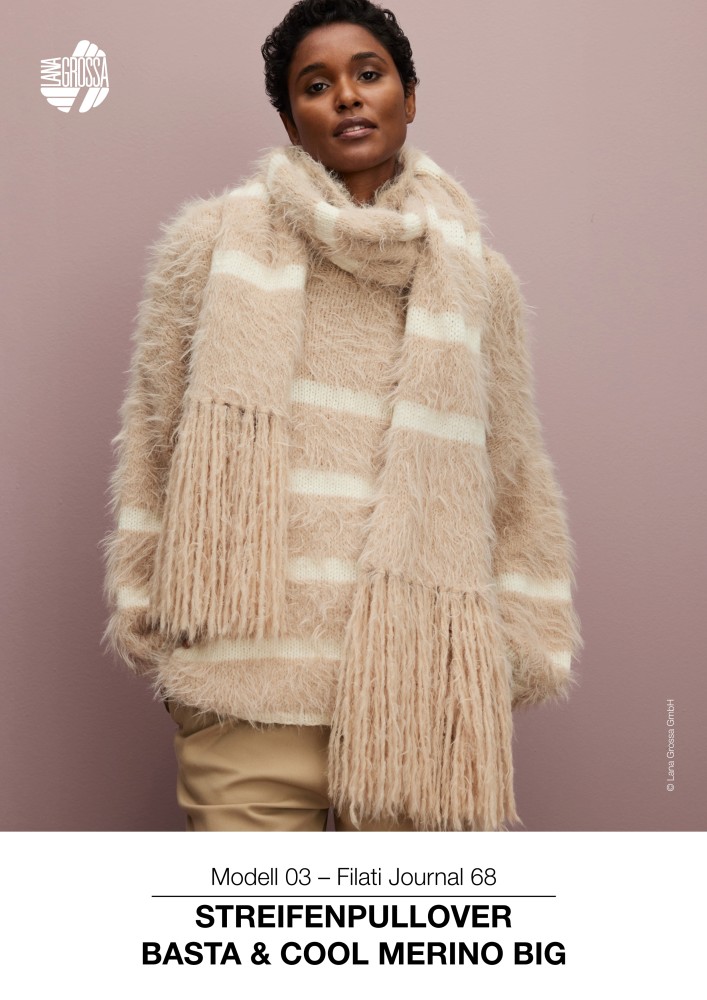 Streifenpullover Basta & Cool Merino Big
