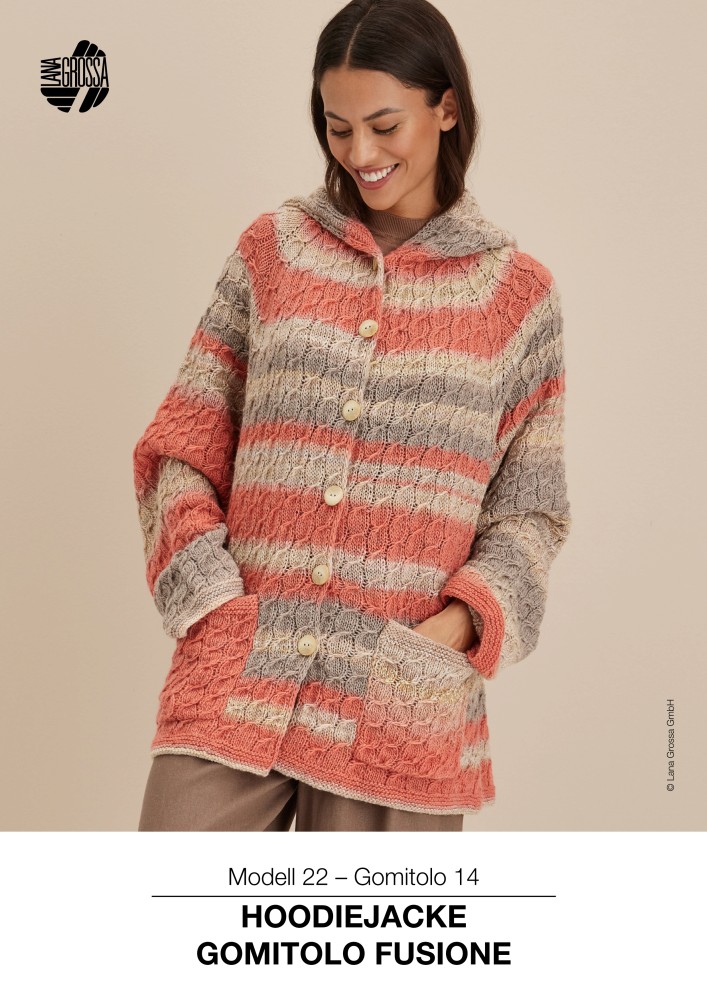 Hoodiejacke Gomitolo Fusione