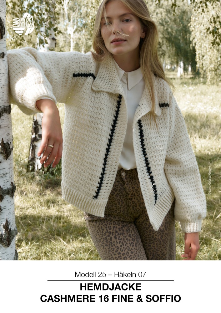 Hemdjacke Cashmere 16 Fine & Soffio