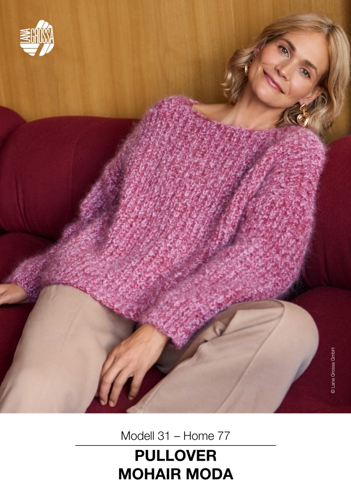 Pullover Mohair Moda Modell 31 – Home 77