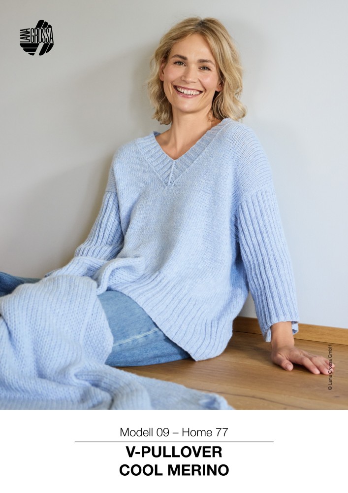 V-Pullover Cool Merino