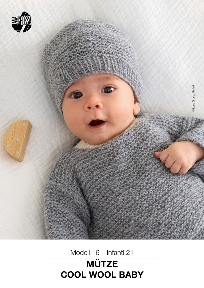 Mütze Cool Wool Baby für Babys