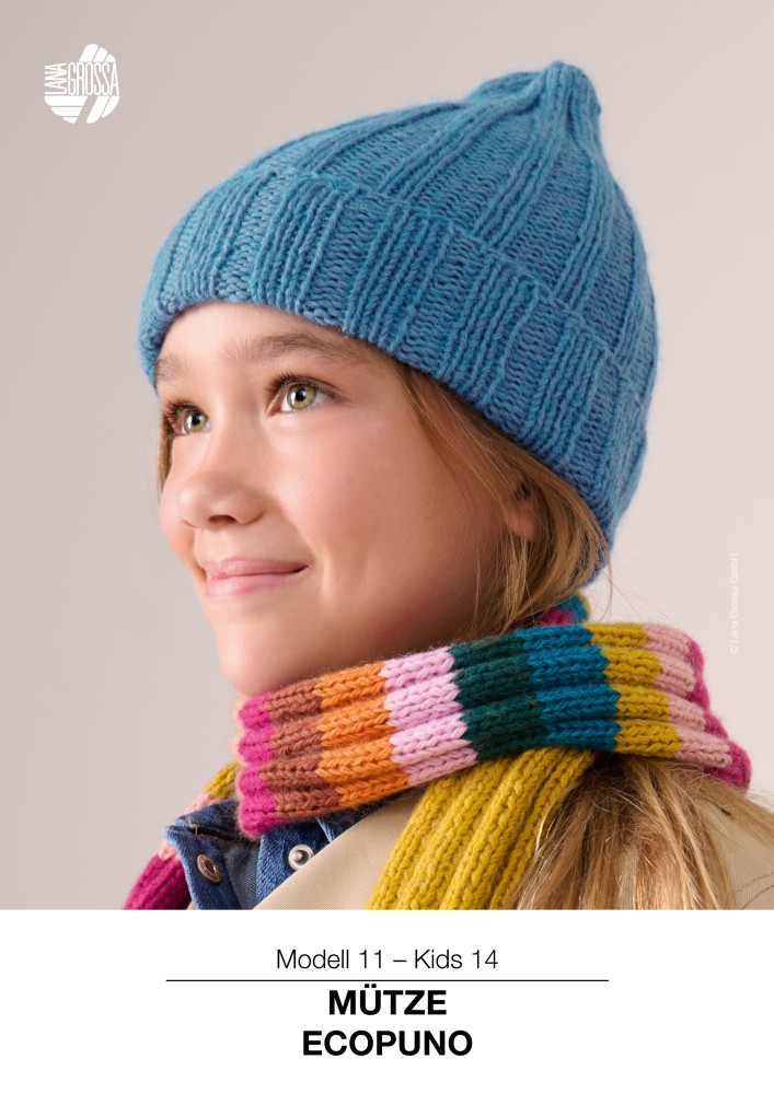 Mütze Kids 14 Ecopuno