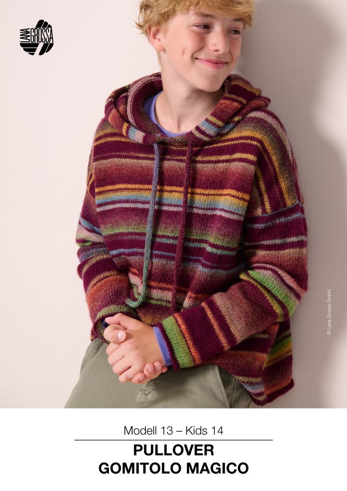Pullover Gomitolo Magico für Kinder