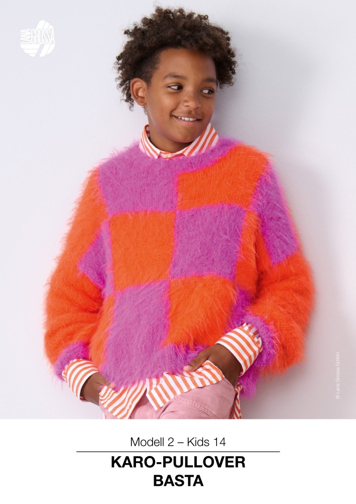 Karo-Pullover Kids 14