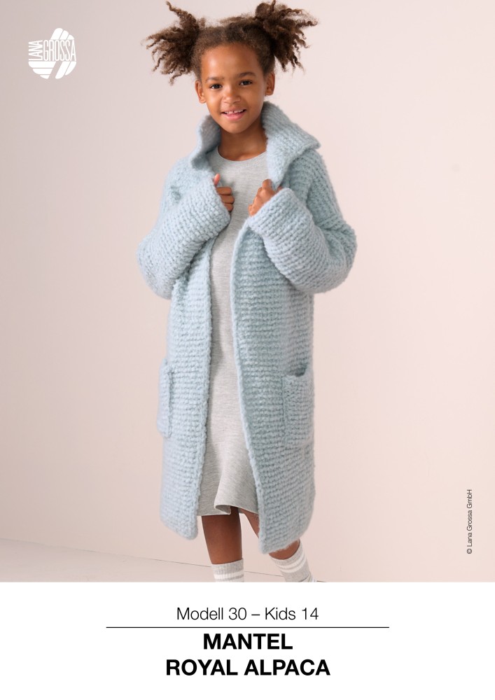 Mantel Kids 14 Royal Alpaca