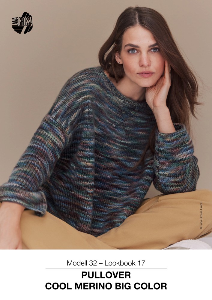 Pullover Cool Merino Big Color