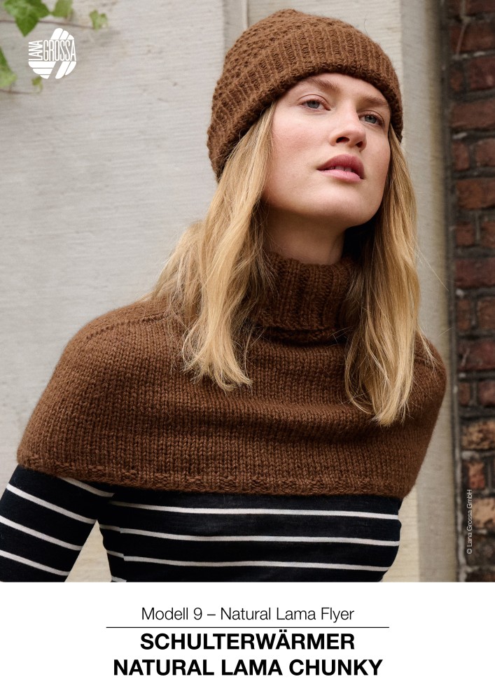 Schulterwärmer Natural Lama Flyer