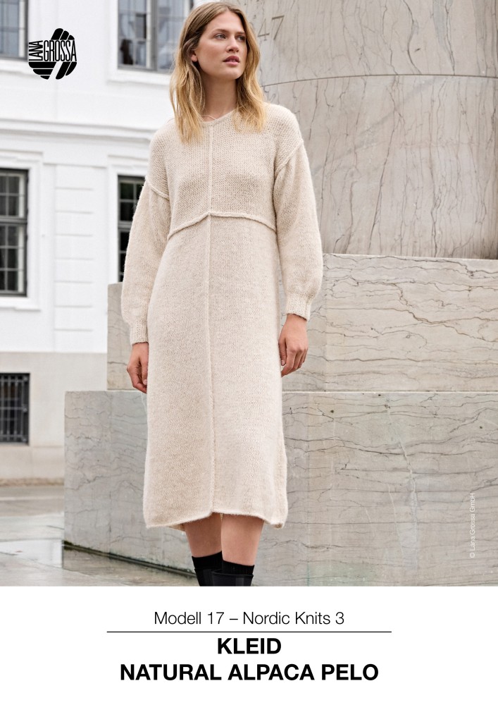 Kleid Natural Alpaca Pelo
