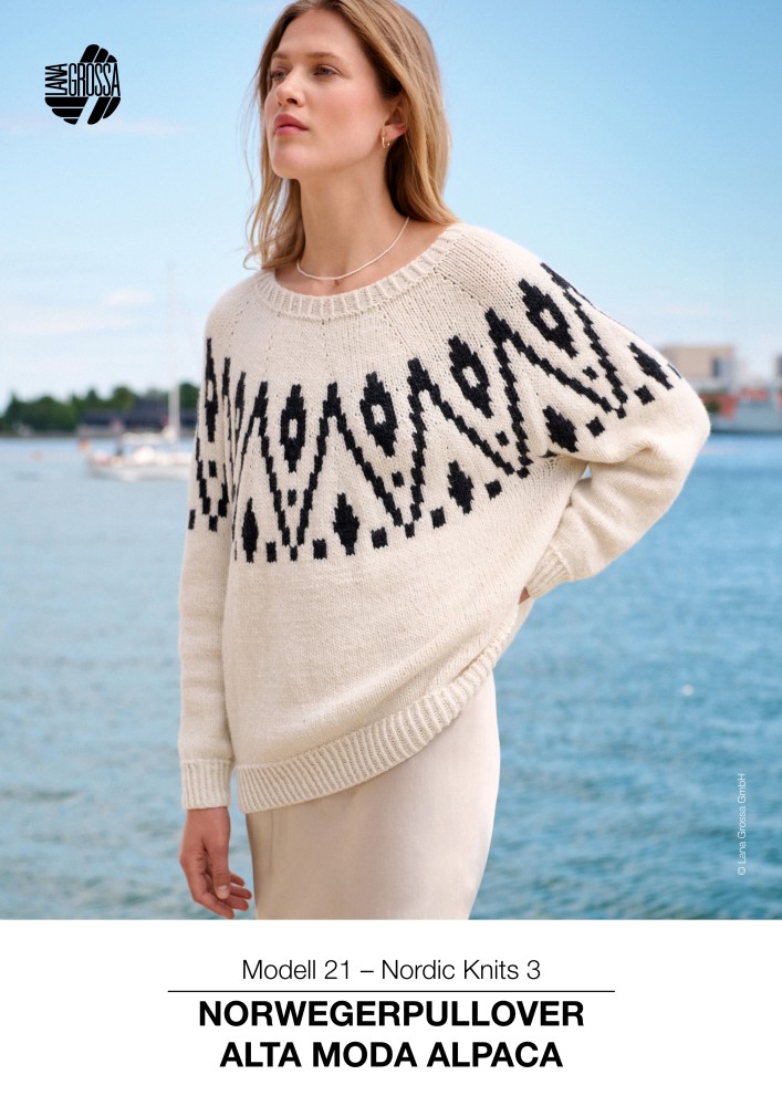Norwegerpullover Alta Moda Alpaca
