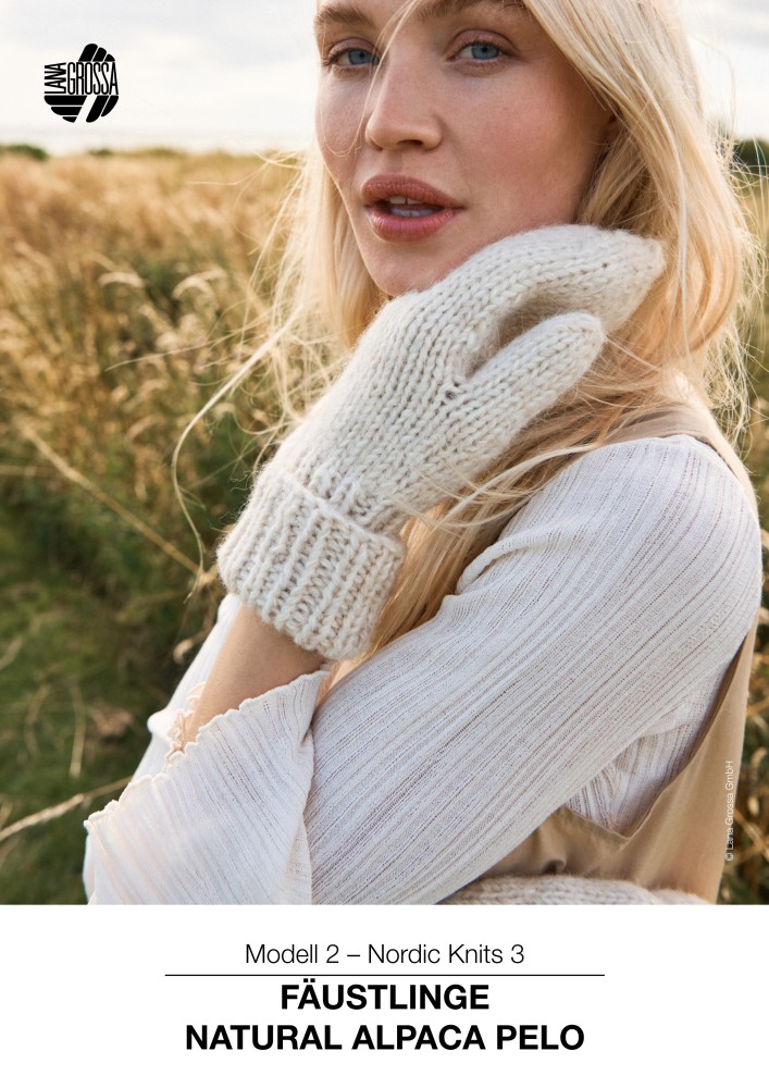 Fäustlinge Natural Alpaca Pelo