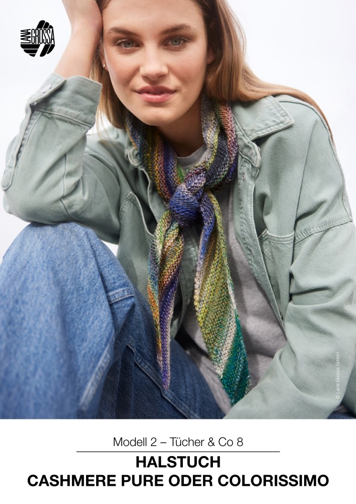 Halstuch Cashmere Pure oder Colorissimo